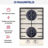 Газовая варочная панель MAUNFELD EGHG.32.63CBG/G