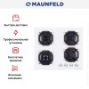 Газовая варочная панель MAUNFELD EGHG.64.23CW\G