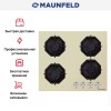 Газовая варочная панель MAUNFELD EGHG.64.2CBG\G