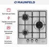 Газовая варочная панель Maunfeld EGHS.43.3STS-ESL купить в Москве и Санкт-Петербурге