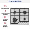 Газовая варочная панель MAUNFELD EGHS.64.43CS/G