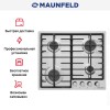 Газовая варочная панель MAUNFELD EGHS.64.6CS/G