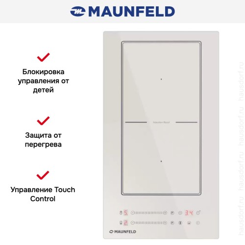Индукционная варочная панель Maunfeld CVI292S2BBG