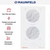 Индукционная варочная панель Maunfeld CVI292S2BWHF Inverter