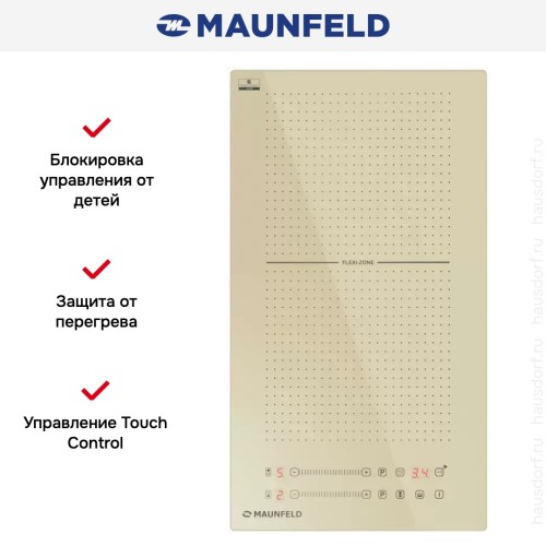 Индукционная варочная панель Maunfeld CVI292S2FBG