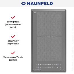 Индукционная варочная панель Maunfeld CVI292S2FLGR Inverter