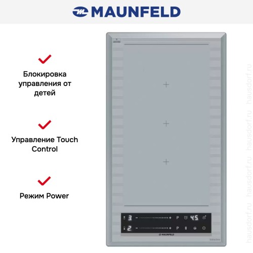 Индукционная варочная панель Maunfeld CVI292S2FMBL LUX