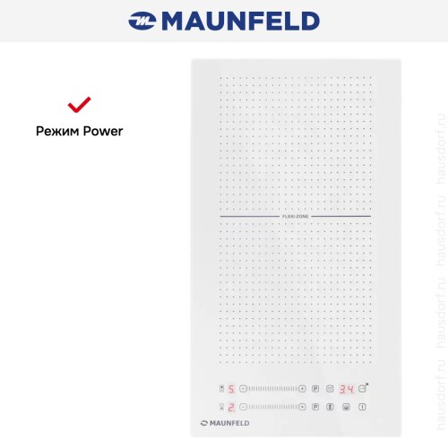 Индукционная варочная панель Maunfeld CVI292S2FWH