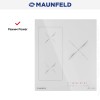 Индукционная варочная панель Maunfeld CVI453SBWHA Inverter