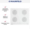 Индукционная варочная панель Maunfeld CVI594SB2WHF Inverter