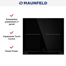 Индукционная варочная панель Maunfeld CVI594SF2BK Inverter