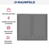 Индукционная варочная панель Maunfeld CVI594SF2LGR Inverter
