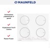 Индукционная варочная панель Maunfeld CVI594SWH Inverter