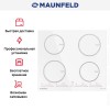 Индукционная варочная панель Maunfeld CVI594SWH Inverter