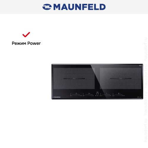 Индукционная варочная панель Maunfeld CVI904SFLBK LUX Inverter