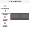 Индукционная варочная панель Maunfeld CVI904SFLDGR Inverter