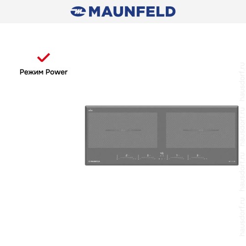 Индукционная варочная панель Maunfeld CVI904SFLLGR Inverter
