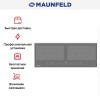 Индукционная варочная панель Maunfeld CVI904SFLLGR Inverter