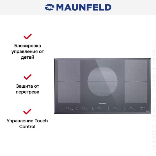 Индукционная варочная панель Maunfeld CVI905SFLGR