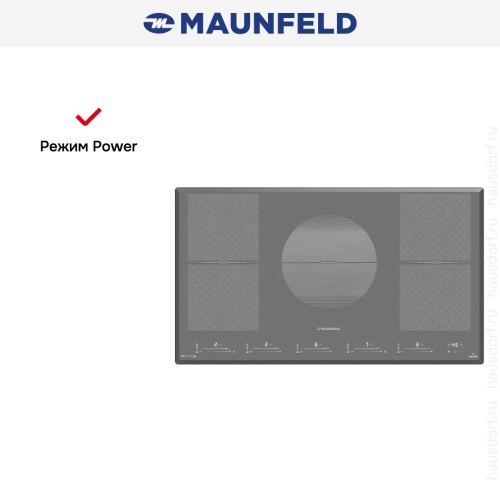 Индукционная варочная панель Maunfeld CVI905SFLGR Inverter