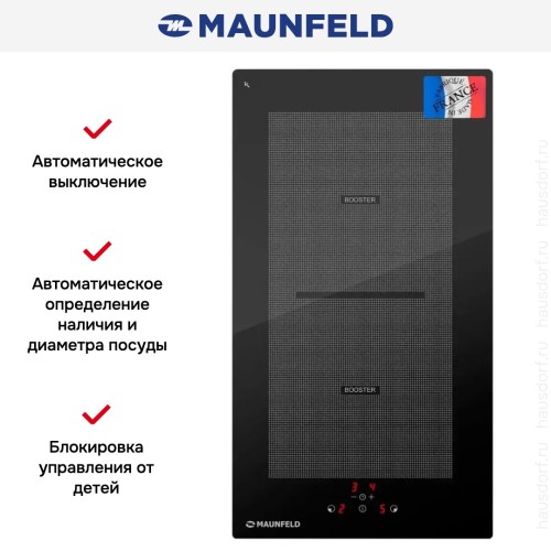 Индукционная варочная панель Maunfeld MVI31.FL2-BK