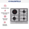 Комбинированная варочная панель MAUNFELD EEHS.64.3CS/KG