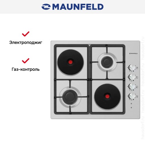 Комбинированная варочная панель MAUNFELD EEHS.64.5ES\KG