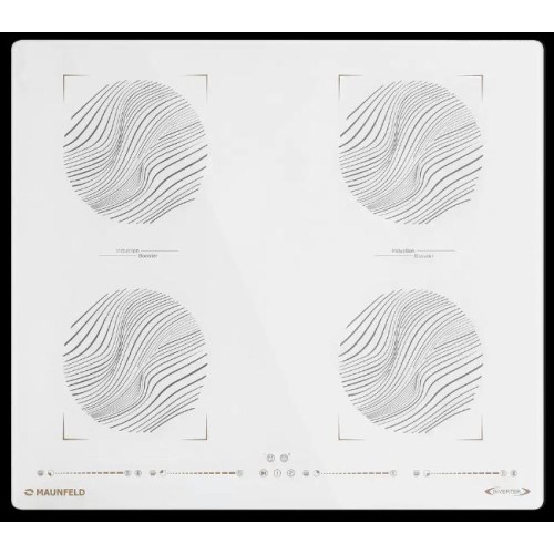 Индукционная варочная панель Maunfeld CVI594SB2WHF Inverter