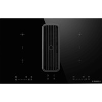 Индукционная варочная панель с интегрированной вытяжкой Maunfeld AVSI804SBH