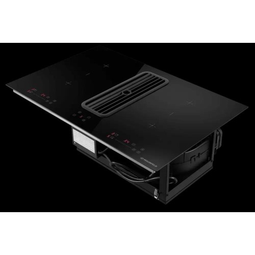 Индукционная варочная панель с интегрированной вытяжкой Maunfeld AVSI804SBH