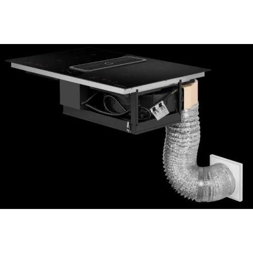 Индукционная варочная панель с интегрированной вытяжкой Maunfeld AVSI804SBH