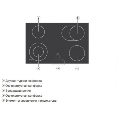 Варочная панель Miele KM 6522 FR