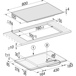 Варочная панель Miele KM 7474 FL