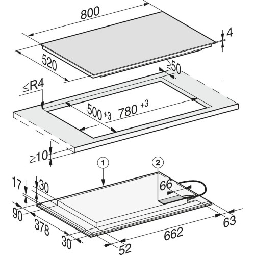 Варочная панель Miele KM 7576 FL 125 Gala Ed