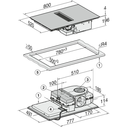 Варочная панель Miele KMDA 7272-1 FL