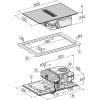 Варочная панель с вытяжкой Miele KMDA 7676 FL-A