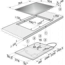 Варочная панель Miele KM6629-1