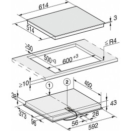 Варочная панель Miele KM 6540 FR