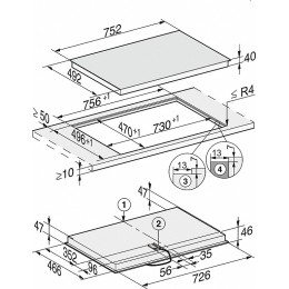Варочная панель Miele KM 6542 FL