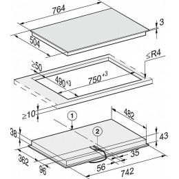 Варочная панель Miele KM 6542 FR