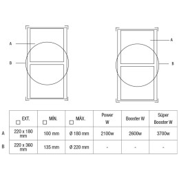 Варочная панель с вытяжкой Pando E-390/78 V.1130 ECO PLUS