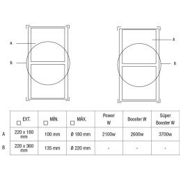 Варочная панель с вытяжкой Pando E-390/78 V.1130 ECO PLUS + DIFUSOR LAT
