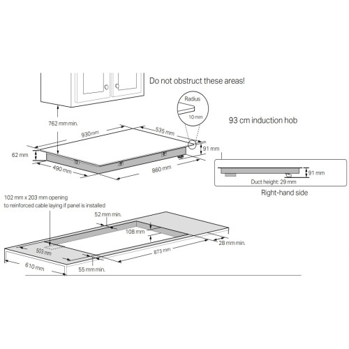 Варочная панель Signature Kitchen Suite SKSIT3621MS