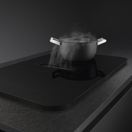 Варочная панель с вытяжкой Smeg HHSL7844MB