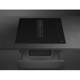 Варочная панель с вытяжкой Smeg HOBD472D2