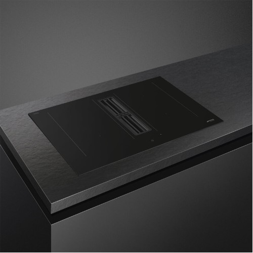 Варочная панель с вытяжкой Smeg HOBD472D