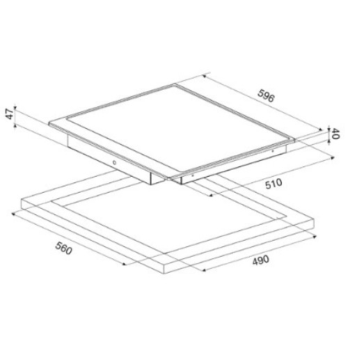 Варочная панель Smeg P764PO новая с витрины