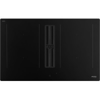 Варочная панель со встроенной вытяжкой Smeg HOBD382N2
