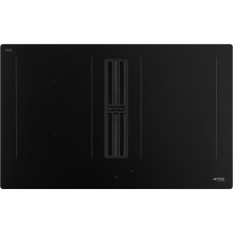 Варочная панель со встроенной вытяжкой Smeg HOBD382N2