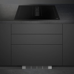 Варочная панель со встроенной вытяжкой Smeg HOBD382N2